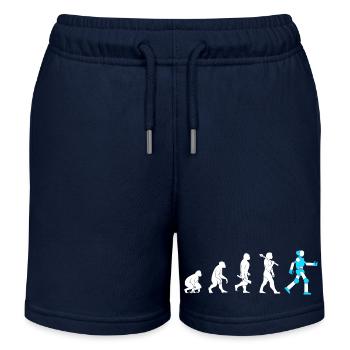 GPT Künstliche Intelligenz - Kinder Organic Joggingshorts Mini Bolter von Stanley/Stella - Navy - Vorne