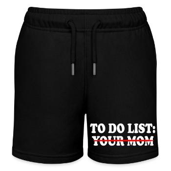 To do list your mom - Kids Organic Sweat Shorts by Stanley/Stella - navy - Front