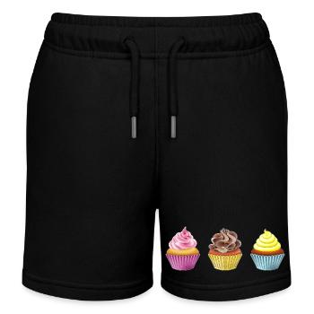 Muffins - Short de jogging enfant bio Stanley/Stella - bleu marine - Devant