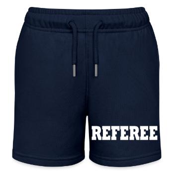 Referee - Kids Organic Sweat Shorts by Stanley/Stella - navy - Front