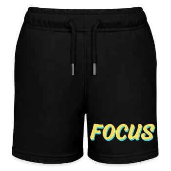 Large Focus - Short de jogging enfant bio Stanley/Stella - bleu marine - Devant