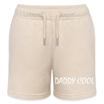 Daddy cool - Short de jogging enfant bio Stanley/Stella - écru doux - Devant
