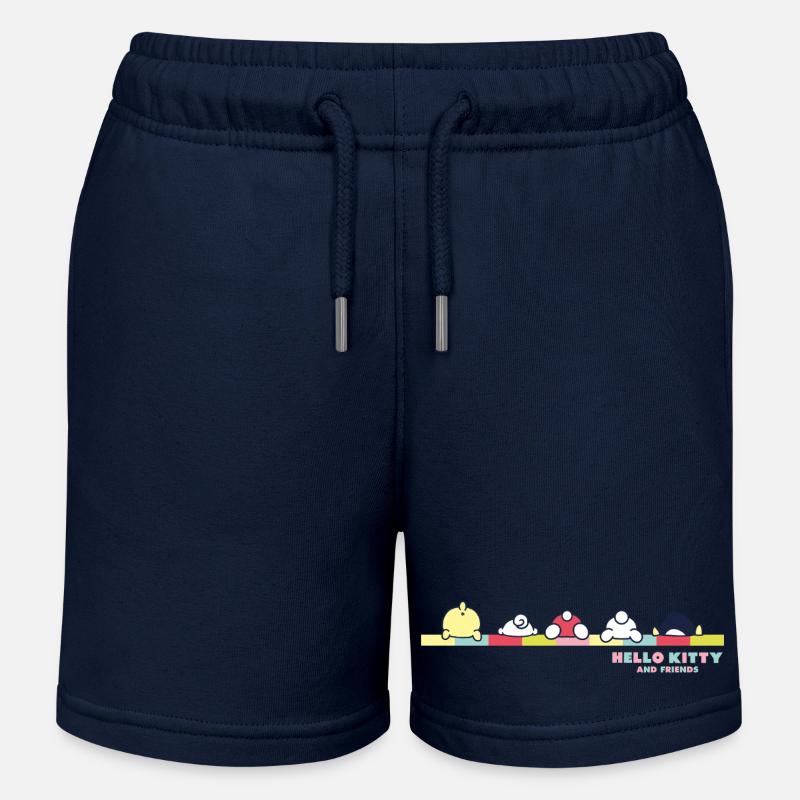 Hello Kitty Et Ses Amis Fesses - Short de jogging enfant bio Stanley/Stella - bleu marine