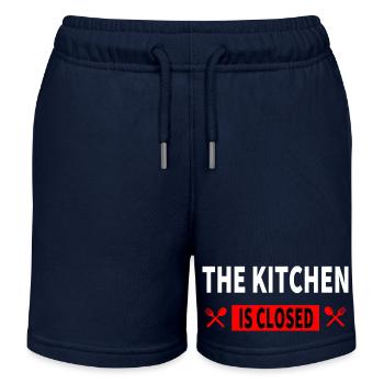 Cuisine - Short de jogging enfant bio Stanley/Stella - bleu marine - Devant
