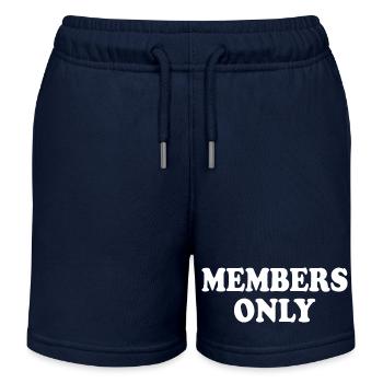 members only - Kinder Organic Joggingshorts Mini Bolter von Stanley/Stella - Navy - Vorne