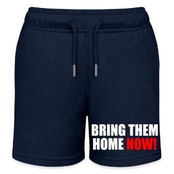 Bring them home now - Short de jogging enfant bio Stanley/Stella - bleu marine - Devant
