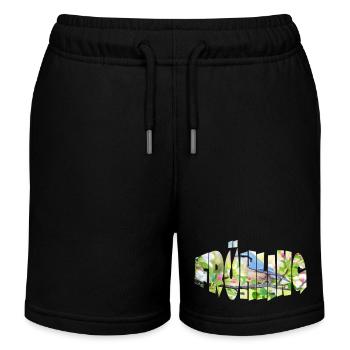 printemps 1 - Short de jogging enfant bio Stanley/Stella - bleu marine - Devant