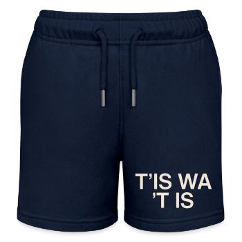 It's what it is - Kids Organic Sweat Shorts by Stanley/Stella - navy - Front