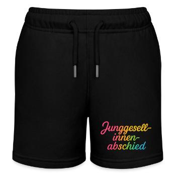Junggesellinnenabschied in bunten Farben - Kinder Organic Joggingshorts Mini Bolter von Stanley/Stella - Navy - Vorne