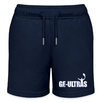 Gelsenkirchen Ultras GE Gift Idea - Kids Organic Sweat Shorts by Stanley/Stella - navy - Front