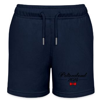 Polterabend 2024 - Kinder Organic Joggingshorts Mini Bolter von Stanley/Stella - Navy - Vorne