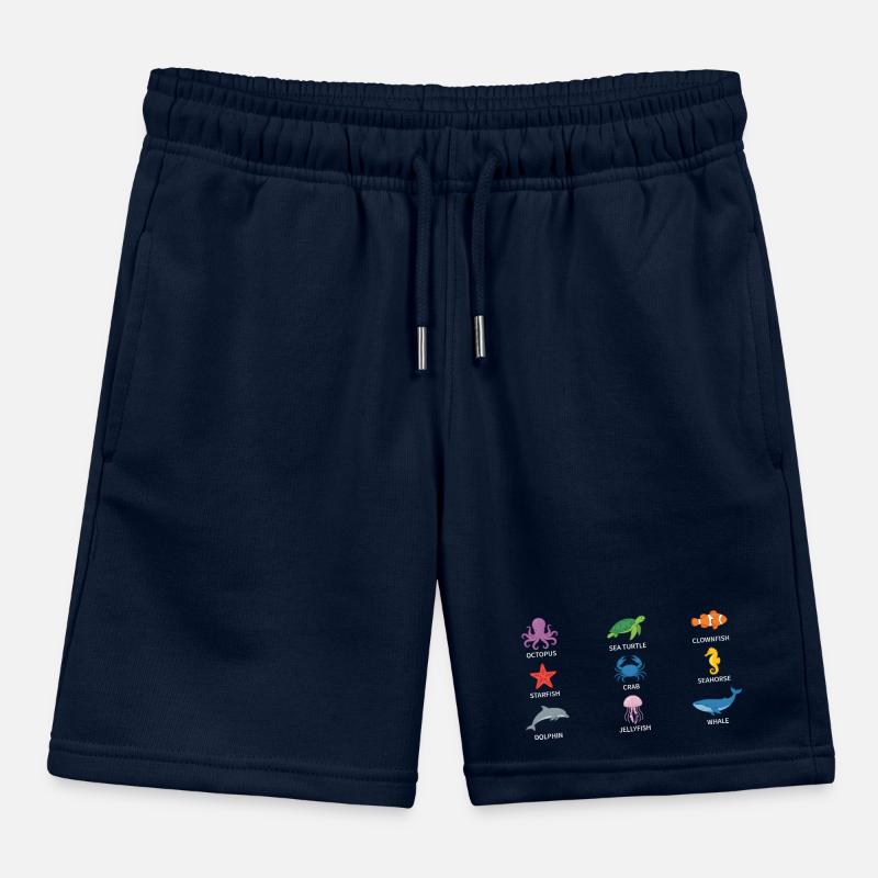 Conception de la faune sous-marine Short de jogging enfant bio Stanley/Stella