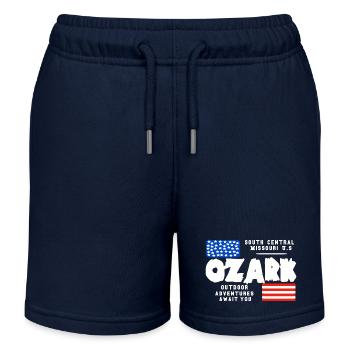 Missouri Ozark - Short de jogging enfant bio Stanley/Stella - bleu marine - Devant