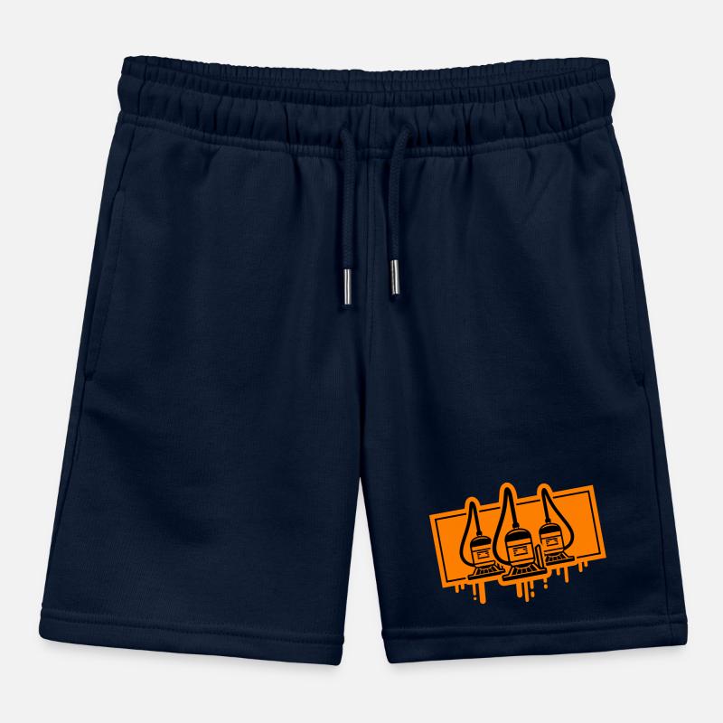 Vacuum Cleaner Icon Kids Organic Sweat Shorts by Stanley/Stella
