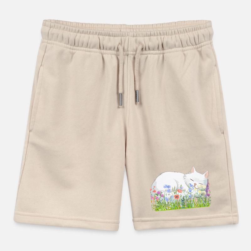 Gatto che dorme Pantaloncini sport bambino bio di Stanley/Stella