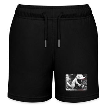 Slaya das Heavy Metal-Schnabeltier - Kinder Organic Joggingshorts Mini Bolter von Stanley/Stella - Navy - Vorne