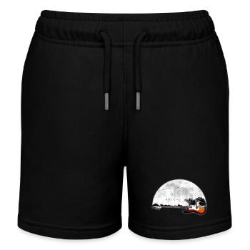 Gitarre Natur - Kinder Organic Joggingshorts Mini Bolter von Stanley/Stella - Navy - Vorne