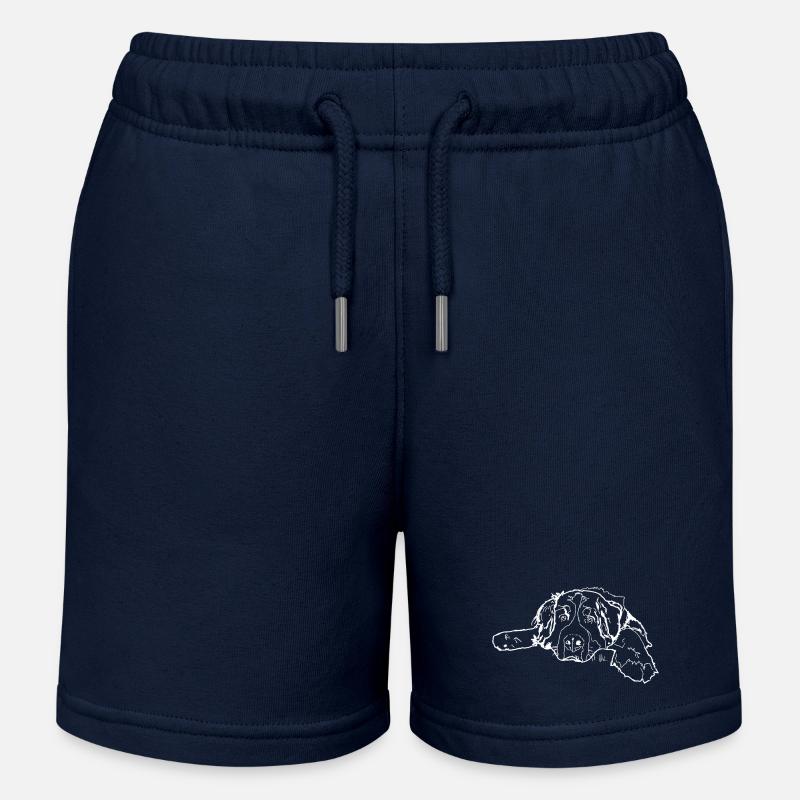 Bouvier bernois - Short de jogging enfant bio Stanley/Stella - bleu marine