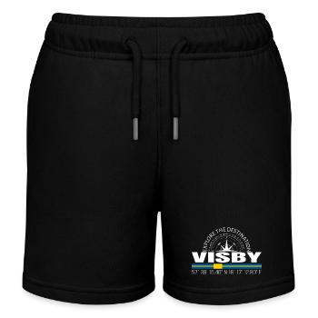 Visby - Kids Organic Sweat Shorts by Stanley/Stella - navy - Front