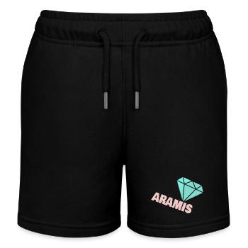 Aramis en tant que noble - Short de jogging enfant bio Stanley/Stella - bleu marine - Devant