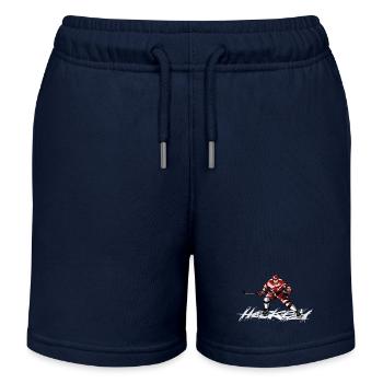 hockey - Short de jogging enfant bio Stanley/Stella - bleu marine - Devant