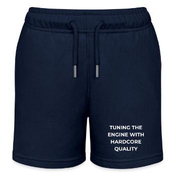 Gestion de la ferme Hardcore Quality - Short de jogging enfant bio Stanley/Stella - bleu marine - Devant