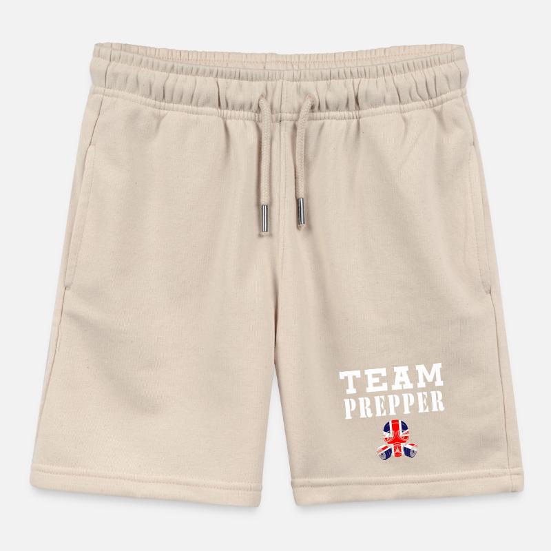 Team Prepper Kids Organic Sweat Shorts by Stanley/Stella
