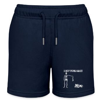 Ich halte dir den Rücken frei. - Kinder Organic Joggingshorts Mini Bolter von Stanley/Stella - Navy - Vorne