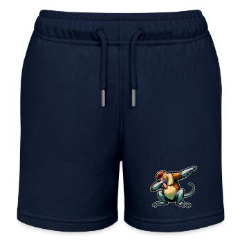 Trompe Singe Dabbing Singe Cadeau Singes - Short de jogging enfant bio Stanley/Stella - bleu marine - Devant