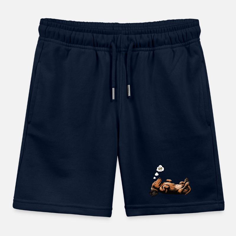 Teckel à poil long Teckel Teckel Teckel Short de jogging enfant bio Stanley/Stella
