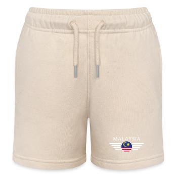 Malaysia Stil Design T-Shirt - Kinder Organic Joggingshorts Mini Bolter von Stanley/Stella - Natur - Vorne
