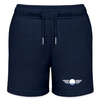 I Love Altai Republic, Elegance Style Design T-Sh - Kids Organic Sweat Shorts by Stanley/Stella - navy - Front