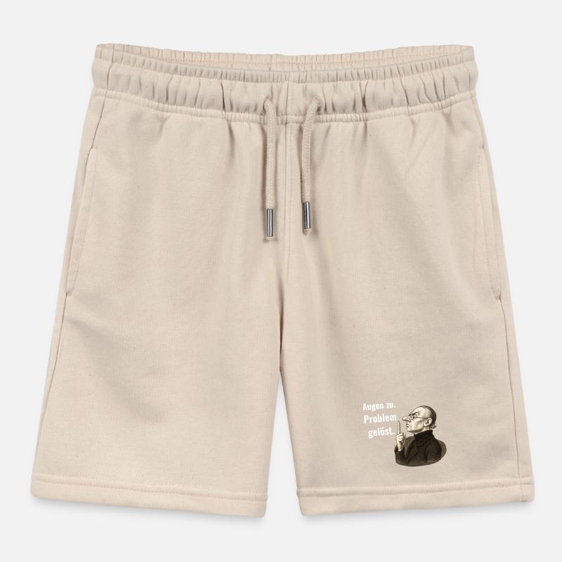 Close your eyes – problem solved. Kids Organic Sweat Shorts by Stanley/Stella