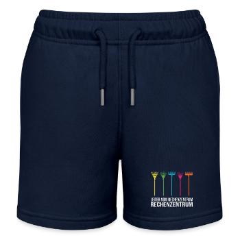C Python Php Java Programmierer Coding - Kinder Organic Joggingshorts Mini Bolter von Stanley/Stella - Navy - Vorne