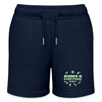 Wissenschaft ist alles (im wahrsten Sinne des Wortes) - Kinder Organic Joggingshorts Mini Bolter von Stanley/Stella - Navy - Vorne
