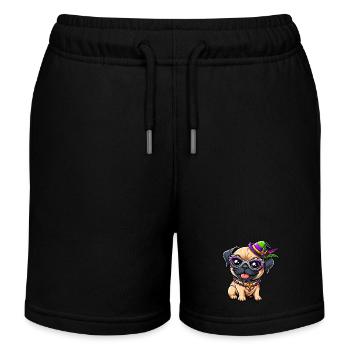 Mardi Gras Carlin Style Comique - Short de jogging enfant bio Stanley/Stella - bleu marine - Devant