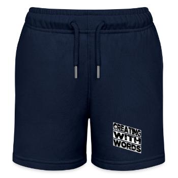 creative projects writing techniques funny happy - Kinder Organic Joggingshorts Mini Bolter von Stanley/Stella - Navy - Vorne