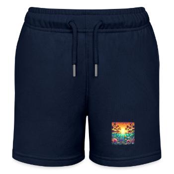 Florida Keys Plongée en apnée Récif corallien - Short de jogging enfant bio Stanley/Stella - bleu marine - Devant