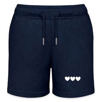 Cadeau Saint-Valentin Saint-Valentin - Short de jogging enfant bio Stanley/Stella - bleu marine - Devant