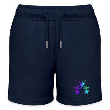 ANTIEN - take a heart - Kinder Organic Joggingshorts Mini Bolter von Stanley/Stella - Navy - Vorne