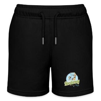 Norderney Ostfriesland Deutschland Insel Souvenir - Kinder Organic Joggingshorts Mini Bolter von Stanley/Stella - Navy - Vorne