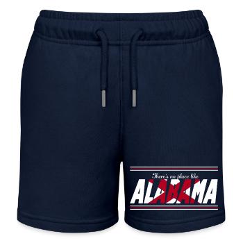 Es gibt keinen Ort wie Alabama - Kinder Organic Joggingshorts Mini Bolter von Stanley/Stella - Navy - Vorne