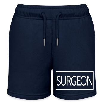 Chirurg Stolzer graduierter Chirurg-Doktorstudent - Kinder Organic Joggingshorts Mini Bolter von Stanley/Stella - Navy - Vorne