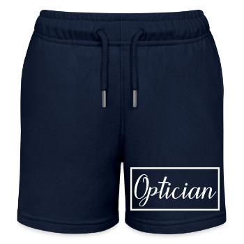 Opticien fier Étudiant Opticien diplômé - Short de jogging enfant bio Stanley/Stella - bleu marine - Devant