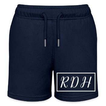 RDH Proud Registered Dental Hygienist Geschenk - Kinder Organic Joggingshorts Mini Bolter von Stanley/Stella - Navy - Vorne