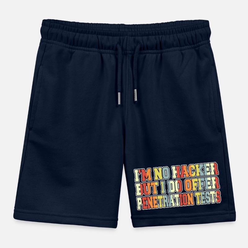 Birthday internet computer science Kids Organic Sweat Shorts by Stanley/Stella