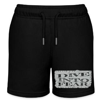 courage and strength fearless living - Kinder Organic Joggingshorts Mini Bolter von Stanley/Stella - Navy - Vorne