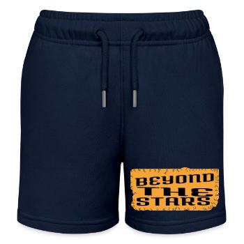 discovering tastes interstellar exploration - Kinder Organic Joggingshorts Mini Bolter von Stanley/Stella - Navy - Vorne