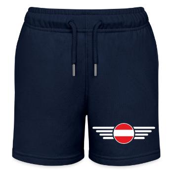 T-shirt de style autrichien - Short de jogging enfant bio Stanley/Stella - bleu marine - Devant