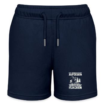 Ich werde nicht aufgeben.. MTB Mountainbike Biken - Kinder Organic Joggingshorts Mini Bolter von Stanley/Stella - Navy - Vorne